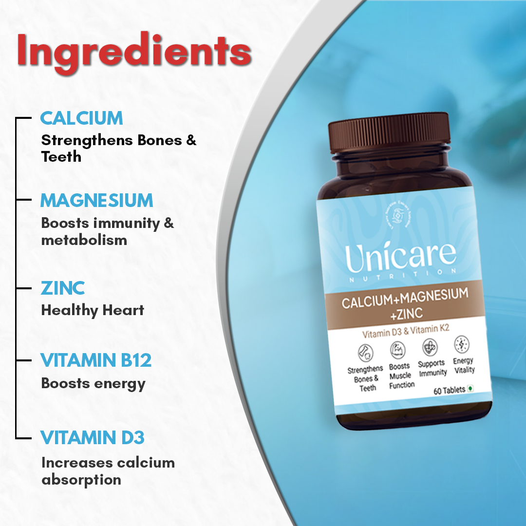 Calcium + Magnesium + Zinc